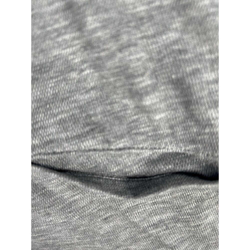 J Jill Long Sleeve Tunic Pullover Gray Shirt Women's Sz L TALL Cotton Stretch - Picture 2 of 8